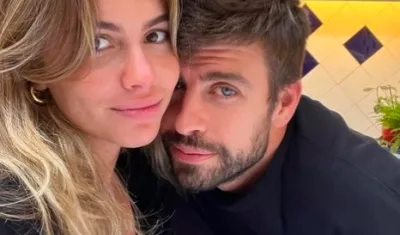 Clara Chía y Gerard Piqué.