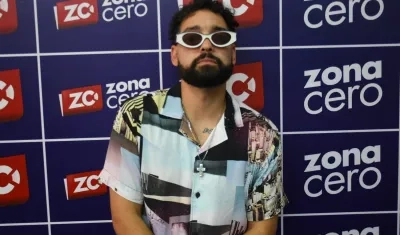 Curvelo James, cantante. 