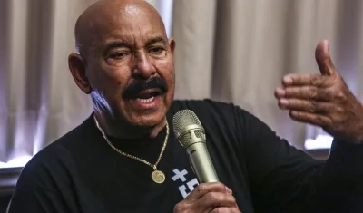 El cantante venezolano Oscar D'León.