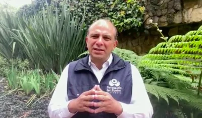 El Defensor del Pueblo, Carlos Camargo.