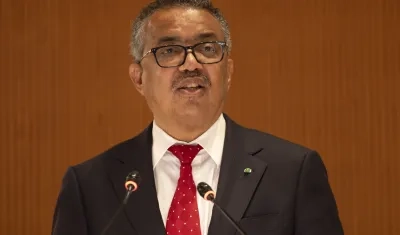 El director general de la OMS, Tedros Adhanom Ghebreyesus.