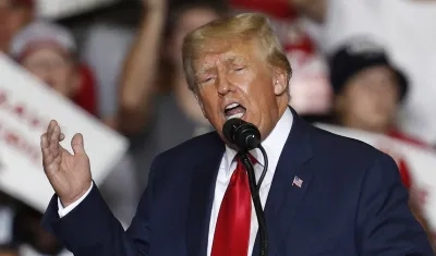 El expresidente de EE.UU. Donald Trump.