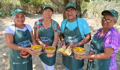 Productores del festival.