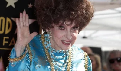 Foto en vida de Gina Lollobrigida.