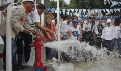 La Gobernadora del Atlántico, Elsa Noguera.