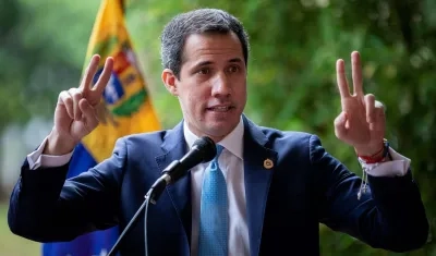 Juan Guaidó, líder opositor del gobierno de Venezuela.