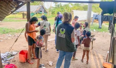 Intervención del ICBF en Guaviare.