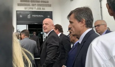 El presidente de la FIFA, Gianni Infantino.