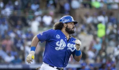 Jorge Alfaro fue el Jugador Más Valioso de la final del béisbol dominicano.