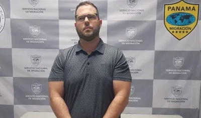 John Poulos, capturado en Panamá.