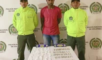 Jonathan Ávila Mediano capturado por la Policía.