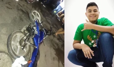 Kevin Algarín Mora, uno de los fallecidos en el accidente. 