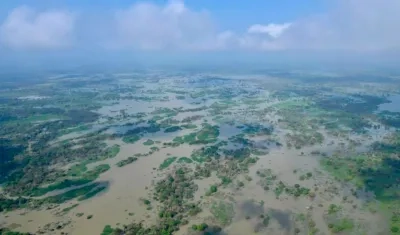 Inundación en La Mojana.