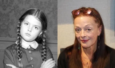 La actriz Lisa Loring.