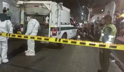 La Sijin se encargó de la inspección del cuerpo. 