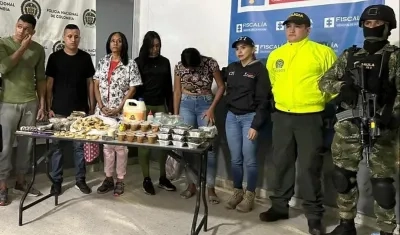 Los presuntos integrantes de la banda fueron cobijados con medida de aseguramiento. 