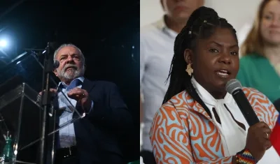 Luiz Inácio Lula da Silva y Francia Márquez.