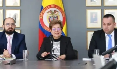 Ministra del Trabajo, Gloria Inés Ramírez.