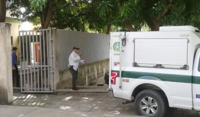 Instalaciones de Medicina Legal.