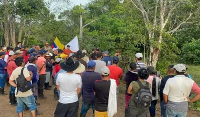 Lugar donde estaban retenidos.