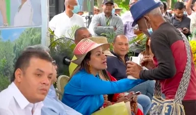 La Ministra de Salud, Carolina Corcho.