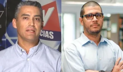 Gabriel Orozco y Luis Fernando Trejos, analistas e investigadores en temas de seguridad.