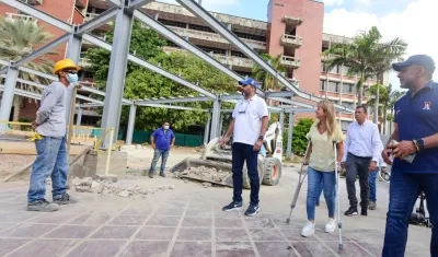 La Gobernadora del Atlántico, Elsa Noguera.