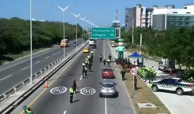 Imagen de los operativos.