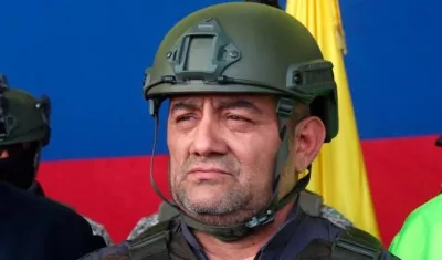 El exlíder del 'Clan del Golfo' Dairo Antonio Úsuga David, alias 'Otoniel'.