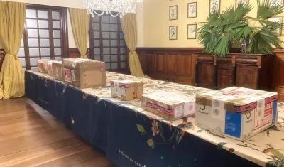 Las piezas llegaron debidamente protegidas.