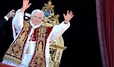 Papa emérito Benedicto XVI.