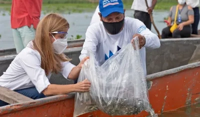 La Gobernadora del Atlántico, Elsa Noguera.