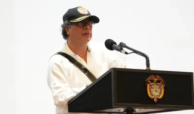 El Presidente de la República, Gustavo Petro.