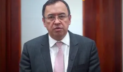 El Ministro del Interior, Alfonso Prada.