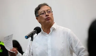 El Presidente de la República, Gustavo Petro.