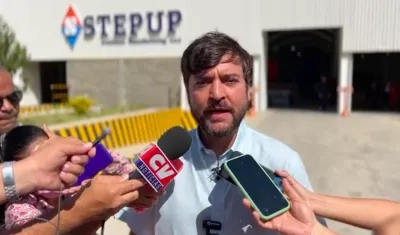 El Alcalde de Barranquilla, Jaime Pumarejo.