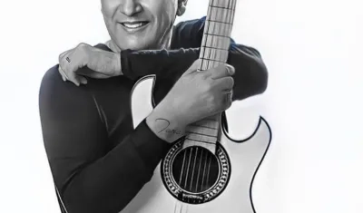 Retrato del cantautor Iván Ovalle.