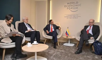 Encuentro bilateral del Presidente Petro con el Presidente del BID, Ilan Goldfajn.