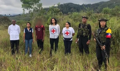 Momento de la liberación.