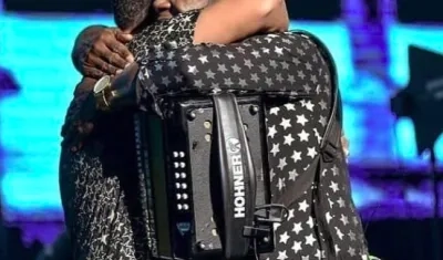 Silvestre Dangond y Víctor 'Rey' Reyes.