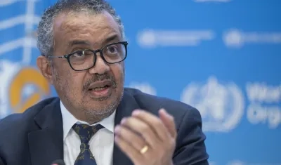 El director general de la OMS, Tedros Adhanom Ghebreyesus.