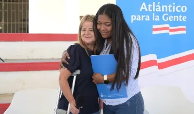 La Gobernadora del Atlántico, Elsa Noguera.