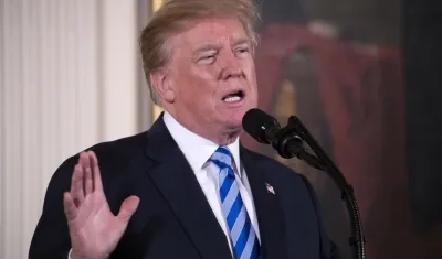 El expresidente de Estados Unidos Donald Trump.