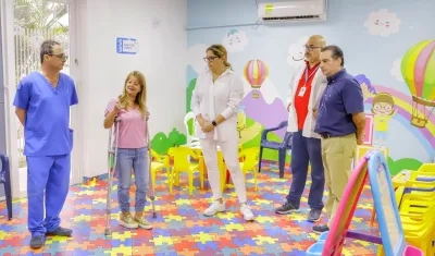 Gobernadora Elsa Noguera visitó la nueva unidad.