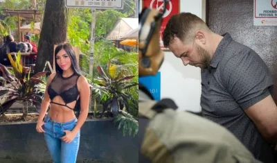 Valentina Trespalacios y John Poulos.