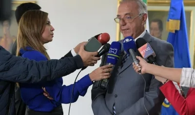 Ministro de Defensa, Iván Velásquez.