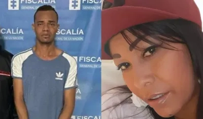 Kerlin Javier Ruíz Sarmiento y la víctima Mercedes Cecilia Anaya Sarmiento.