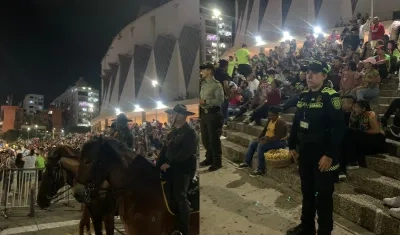 La Policía tiene un dispositivo especial de seguridad para los eventos de precarnaval. 