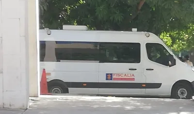 La Unidad de Criminalística de la Fiscalía en El Pasito, Soledad.