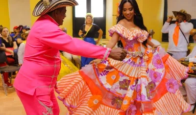 Ashly Fadul Jiménez y Alfonso Freyle Bovea, Reyes del Carnaval de Soledad 2023.